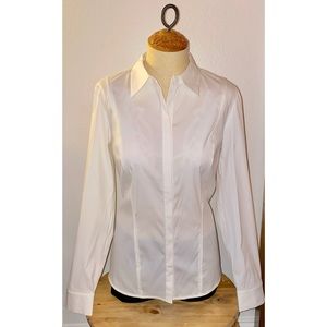 Lafayette 148 New York | White Collared Button-down